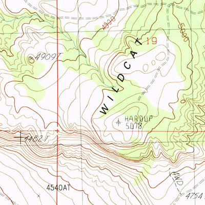 United States Geological Survey Kelton Pass SE, UT (1990, 24000-Scale) digital map