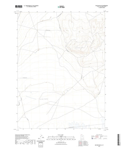 United States Geological Survey Kelton Pass SE, UT (2023, 24000-Scale) digital map