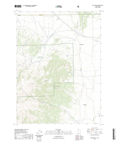 United States Geological Survey Kelton Pass, UT (2023, 24000-Scale) digital map