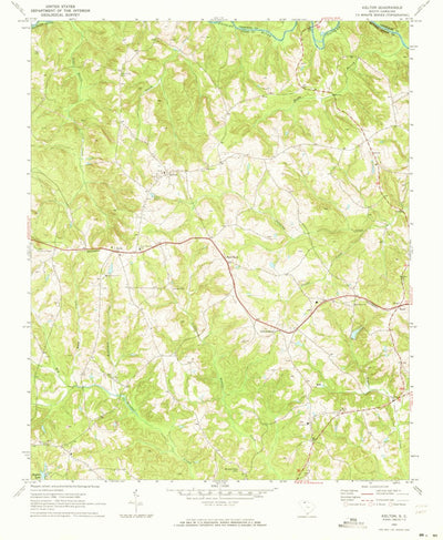 United States Geological Survey Kelton, SC (1969, 24000-Scale) digital map