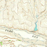 United States Geological Survey Kelton SE, TX-OK (1962, 24000-Scale) digital map