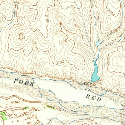 United States Geological Survey Kelton SE, TX-OK (1962, 24000-Scale) digital map