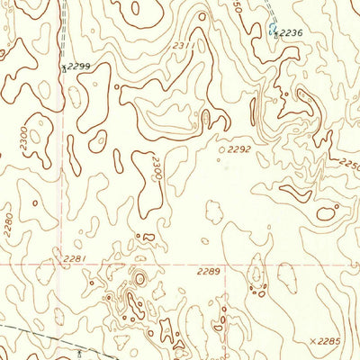 United States Geological Survey Kelton, TX-OK (1963, 24000-Scale) digital map
