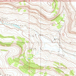 United States Geological Survey Kemmerer Reservoir, WY (1985, 24000-Scale) digital map