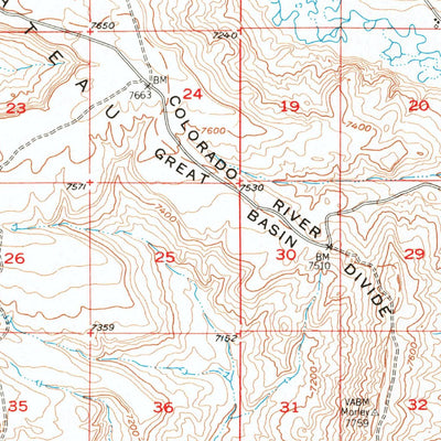 United States Geological Survey Kemmerer, WY (1954, 62500-Scale) digital map