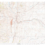 United States Geological Survey Kemmerer, WY (1979, 100000-Scale) digital map