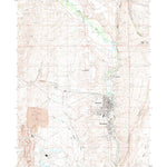 United States Geological Survey Kemmerer, WY (1985, 24000-Scale) digital map