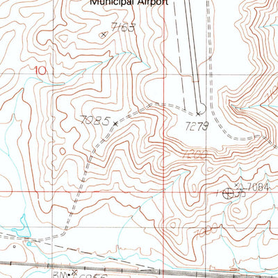 United States Geological Survey Kemmerer, WY (1985, 24000-Scale) digital map
