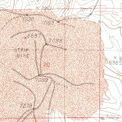 United States Geological Survey Kemmerer, WY (1985, 24000-Scale) digital map