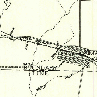 United States Geological Survey Kemp, TX (1957, 62500-Scale) digital map