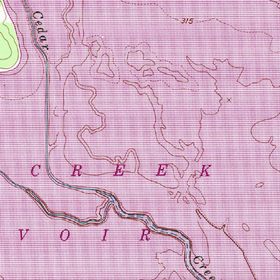 United States Geological Survey Kemp, TX (1961, 24000-Scale) digital map