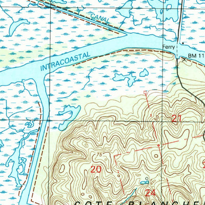 United States Geological Survey Kemper, LA (1994, 24000-Scale) digital map