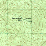 United States Geological Survey Kempshall Mountain, NY (1979, 25000-Scale) digital map