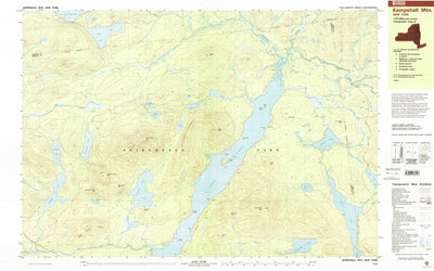 United States Geological Survey Kempshall Mountain, NY (1999, 25000-Scale) digital map