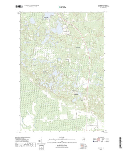 United States Geological Survey Kempster, WI (2023, 24000-Scale) digital map
