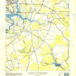 United States Geological Survey Kempsville, VA (1948, 24000-Scale) digital map