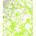 United States Geological Survey Kempsville, VA (1955, 24000-Scale) digital map