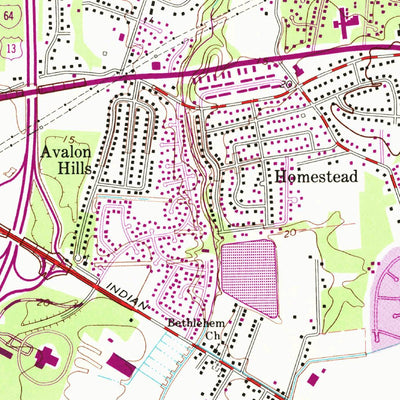 United States Geological Survey Kempsville, VA (1965, 24000-Scale) digital map