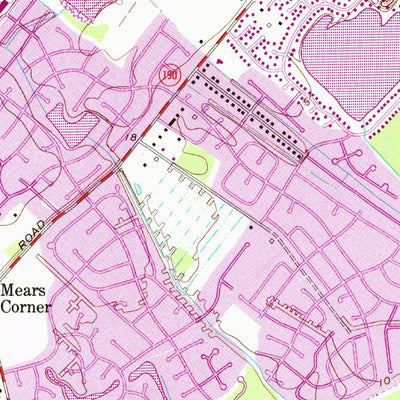 United States Geological Survey Kempsville, VA (1965, 24000-Scale) digital map