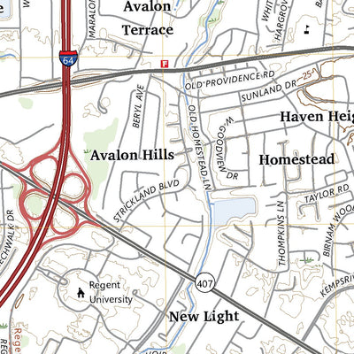 United States Geological Survey Kempsville, VA (2023, 24000-Scale) digital map