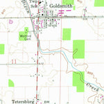 United States Geological Survey Kempton, IN (1960, 24000-Scale) digital map