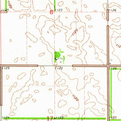 United States Geological Survey Kempton, ND (1963, 24000-Scale) digital map