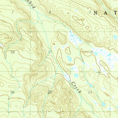 United States Geological Survey Kenai A-3, AK (1951, 63360-Scale) digital map