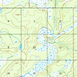 United States Geological Survey Kenai A-4, AK (1951, 63360-Scale) digital map