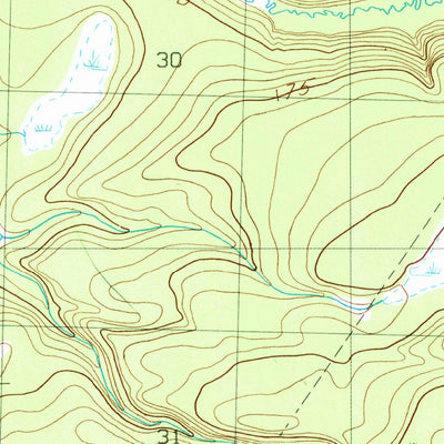 United States Geological Survey Kenai A-4 SW, AK (1987, 25000-Scale) digital map
