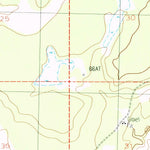 United States Geological Survey Kenai A-5 SE, AK (1987, 25000-Scale) digital map