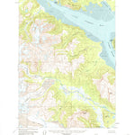 United States Geological Survey Kenai A-8, AK (1958, 63360-Scale) digital map