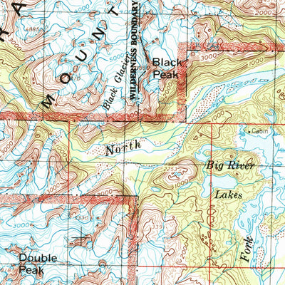 United States Geological Survey Kenai, AK (1958, 250000-Scale) digital map