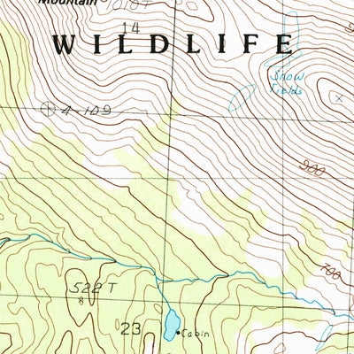 United States Geological Survey Kenai B-1 NE, AK (1986, 25000-Scale) digital map
