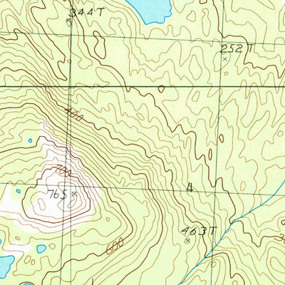 United States Geological Survey Kenai B-1 NE, AK (1986, 25000-Scale) digital map