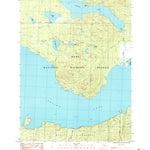 United States Geological Survey Kenai B-1 NW, AK (1986, 25000-Scale) digital map