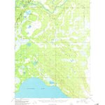 United States Geological Survey Kenai B-3, AK (1950, 63360-Scale) digital map