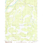 United States Geological Survey Kenai B-3 NE, AK (1986, 25000-Scale) digital map