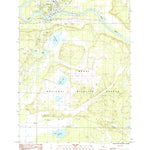 United States Geological Survey Kenai B-3 NW, AK (1986, 25000-Scale) digital map