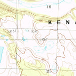 United States Geological Survey Kenai B-3 NW, AK (1986, 25000-Scale) digital map