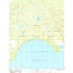 United States Geological Survey Kenai B-3 SW, AK (1986, 25000-Scale) digital map