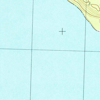United States Geological Survey Kenai B-3 SW, AK (1986, 25000-Scale) digital map