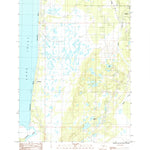 United States Geological Survey Kenai B-4 NE, AK (1986, 25000-Scale) digital map