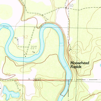 United States Geological Survey Kenai B-4 SE, AK (1986, 25000-Scale) digital map