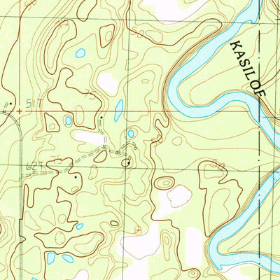 United States Geological Survey Kenai B-4 SE, AK (1986, 25000-Scale) digital map