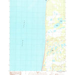 United States Geological Survey Kenai B-4 SW, AK (1986, 25000-Scale) digital map