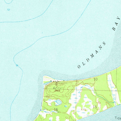United States Geological Survey Kenai B-6, AK (1958, 63360-Scale) digital map