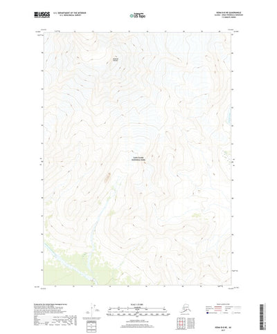 United States Geological Survey Kenai B-8 NE, AK (2017, 25000-Scale) digital map