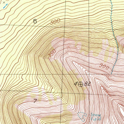 United States Geological Survey Kenai C-1 NE, AK (1986, 25000-Scale) digital map