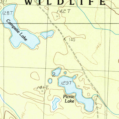 United States Geological Survey Kenai C-1 SW, AK (1986, 25000-Scale) digital map