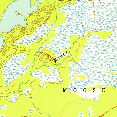 United States Geological Survey Kenai C-2, AK (1952, 63360-Scale) digital map